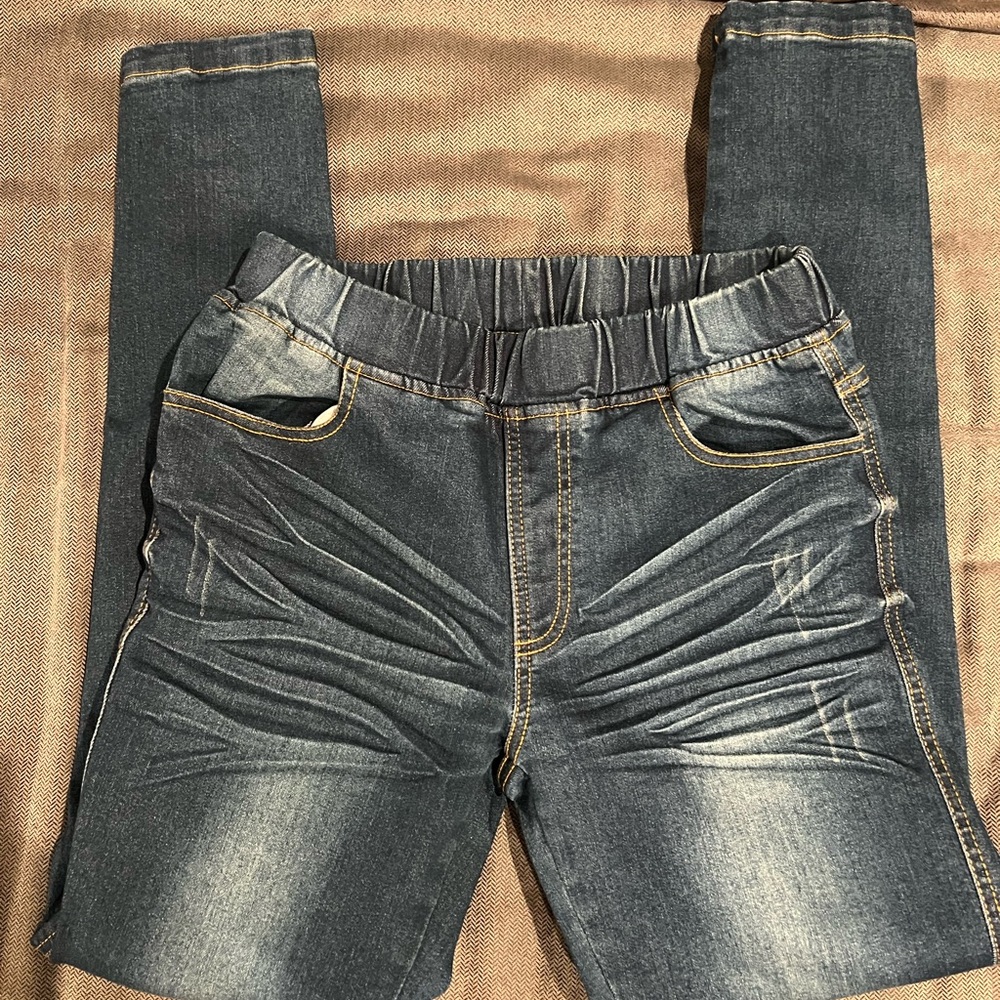 Skinny Blue Denim Jeans